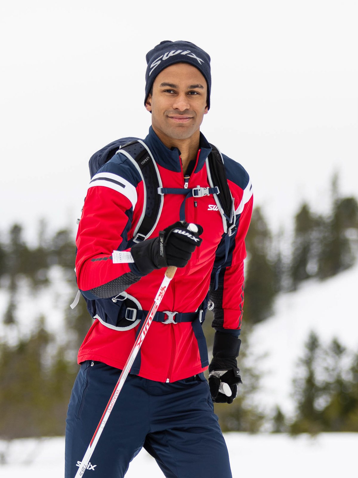 Swix Dynamic jacket Swix red