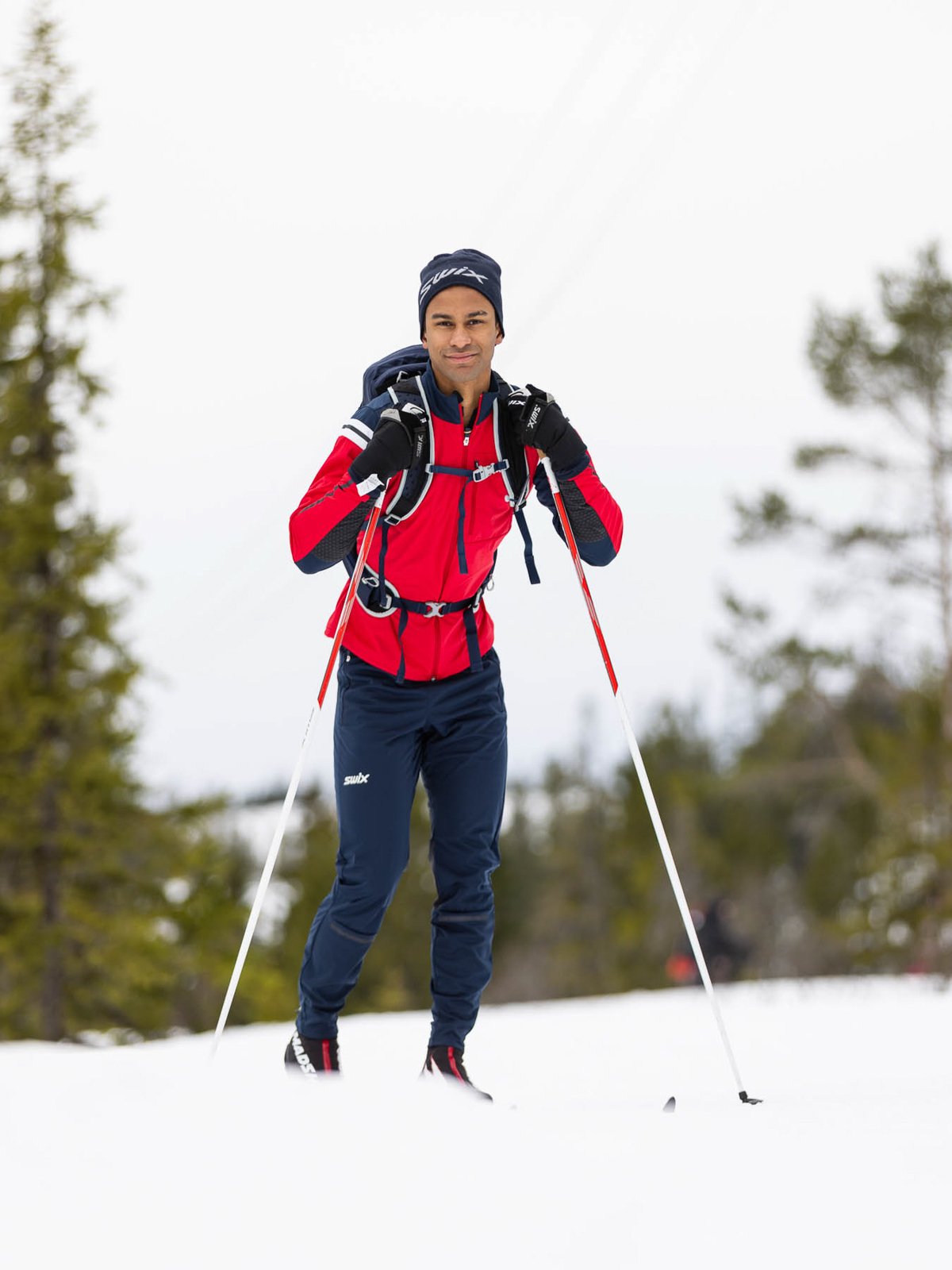 Swix Dynamic jacket Swix red