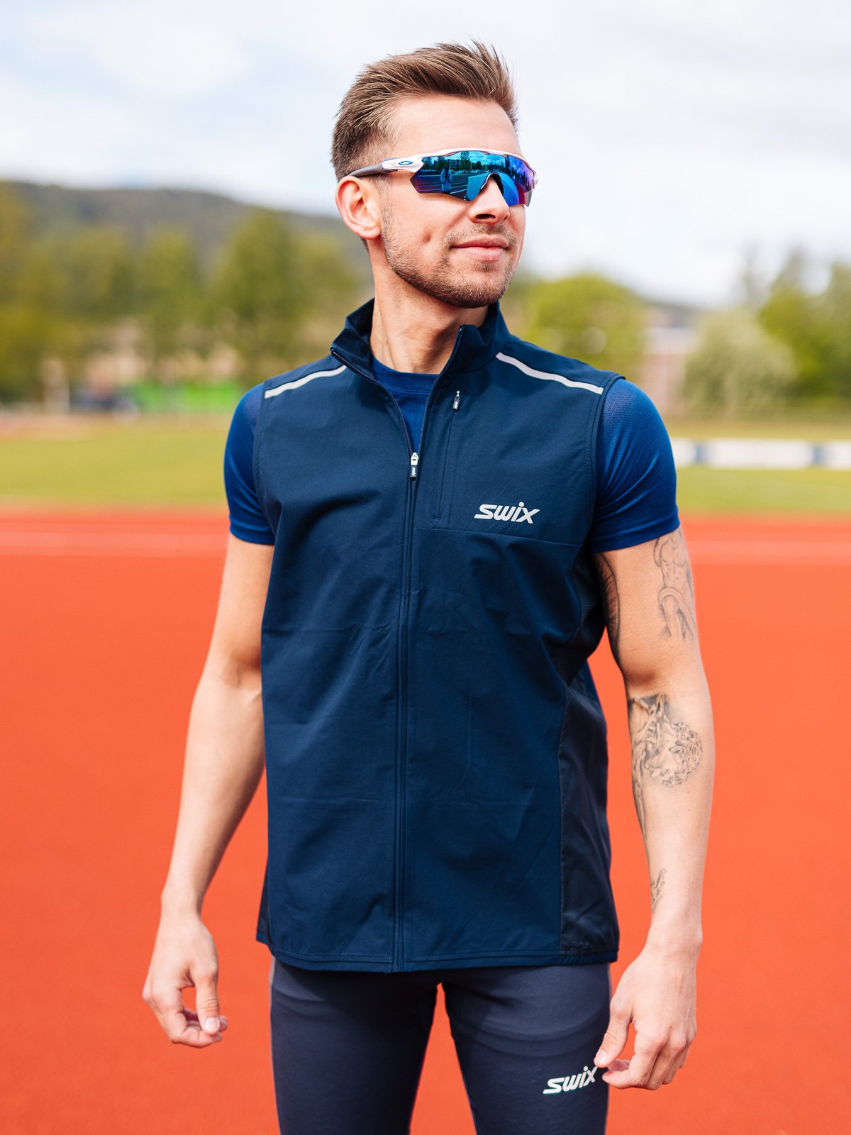 Swix Motion Premium Vest Men Dark Navy