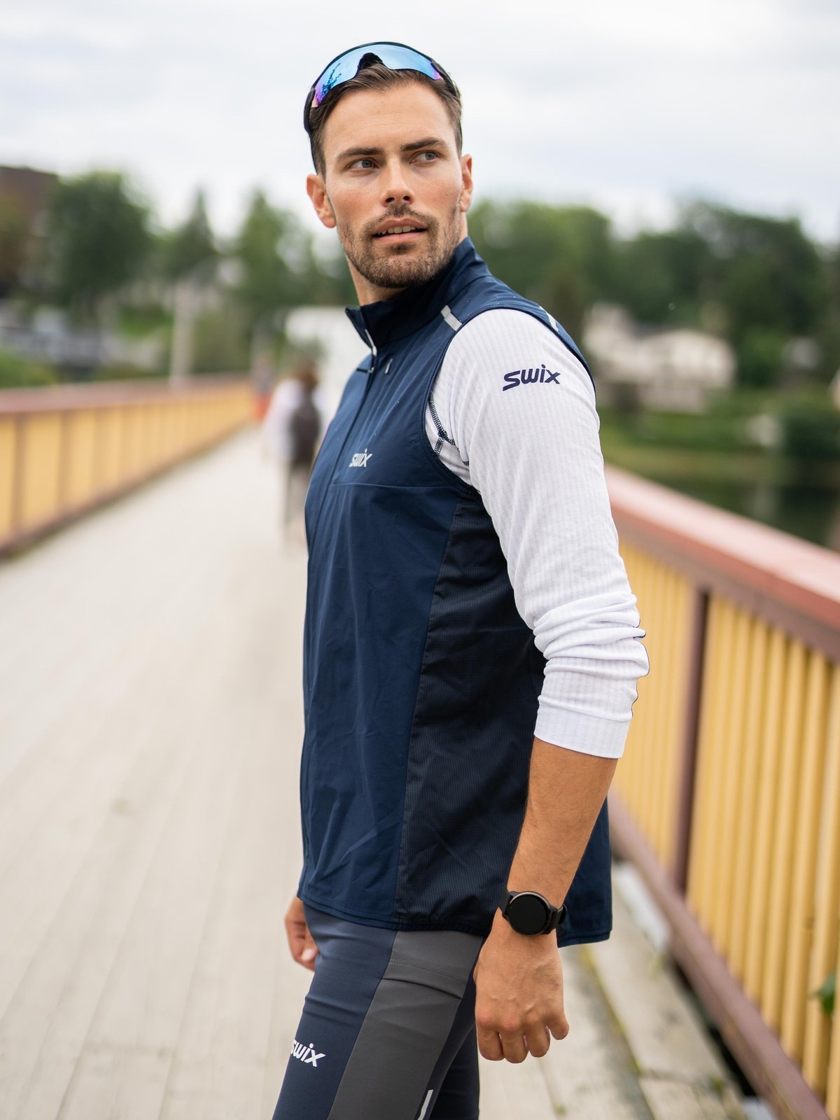 Swix Motion Premium Vest Men Dark Navy