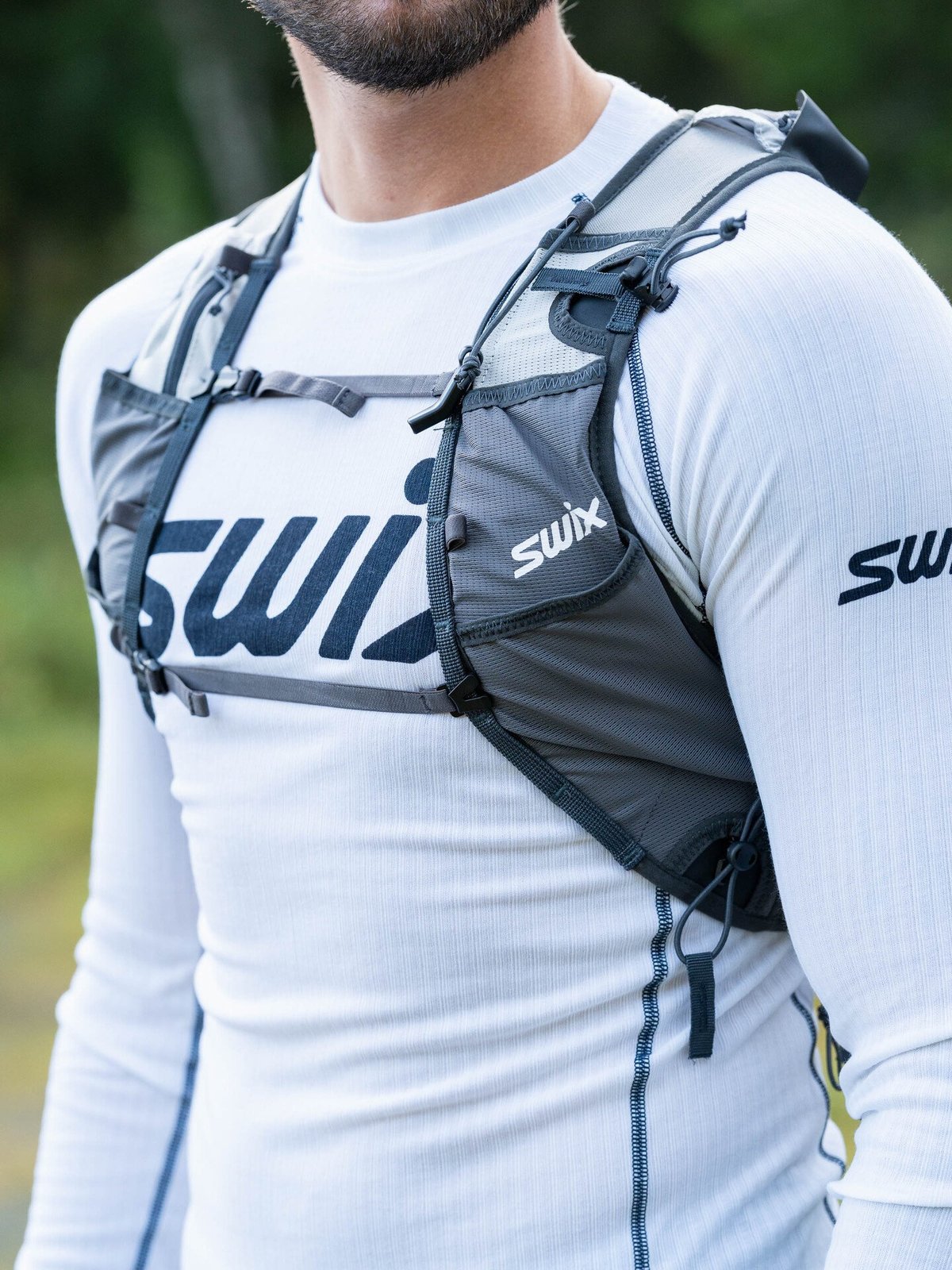 Swix Pace 2L Hydration Vest Grå