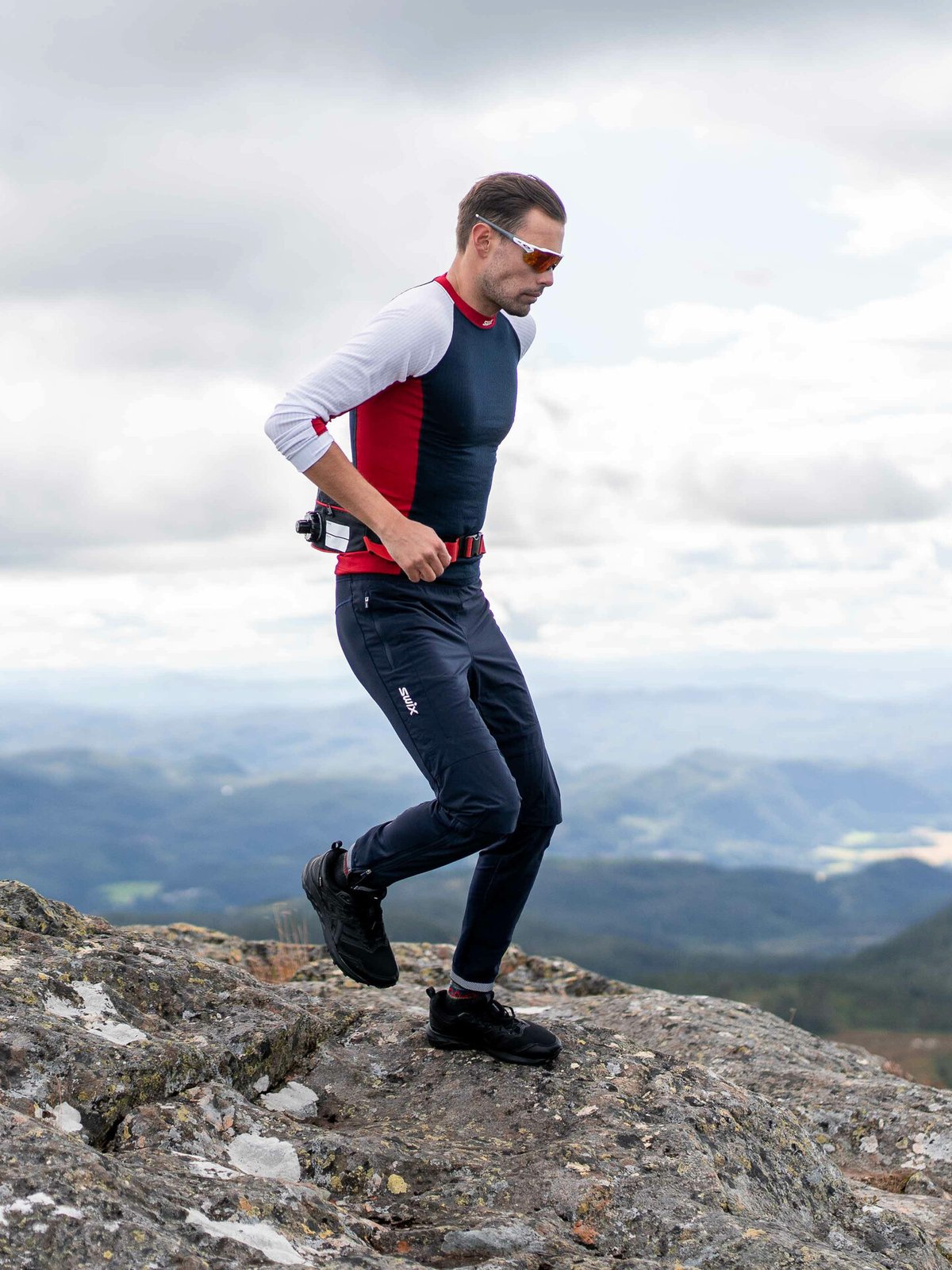 Swix RaceX Bodywear Long Sleeve Men Dark navy