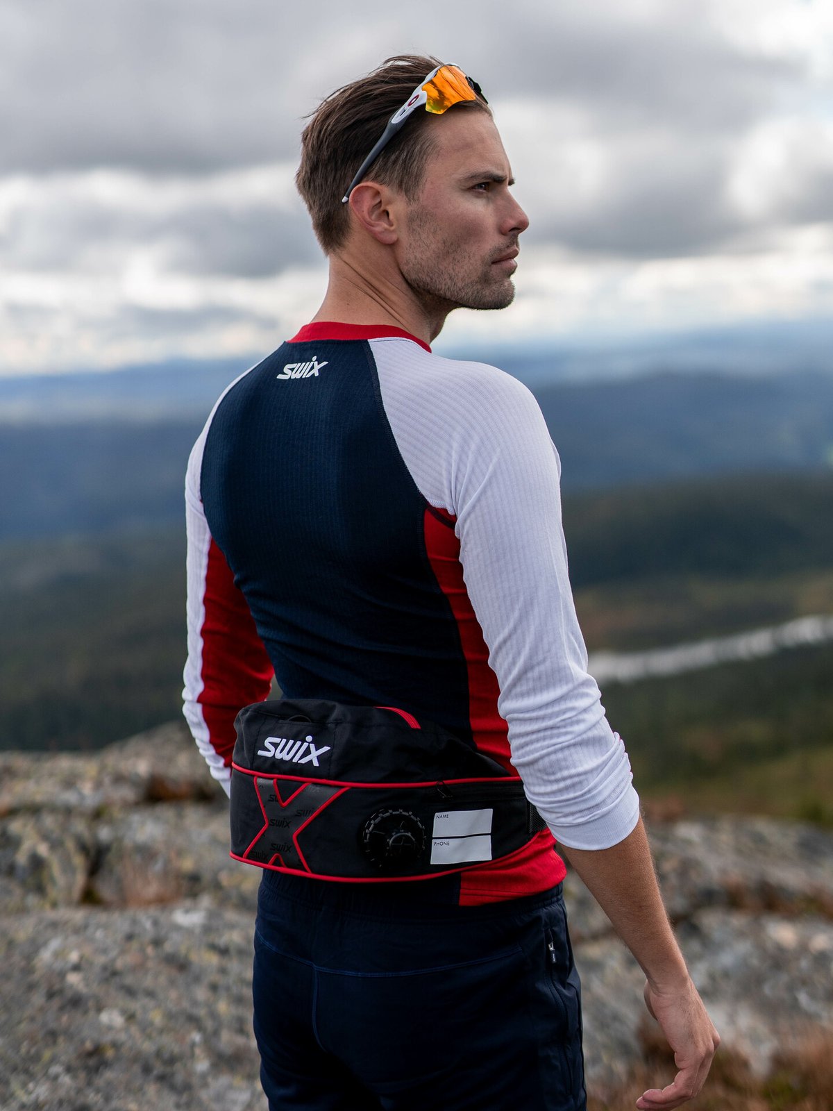 Swix Insulated Drink Belt Svart og rød