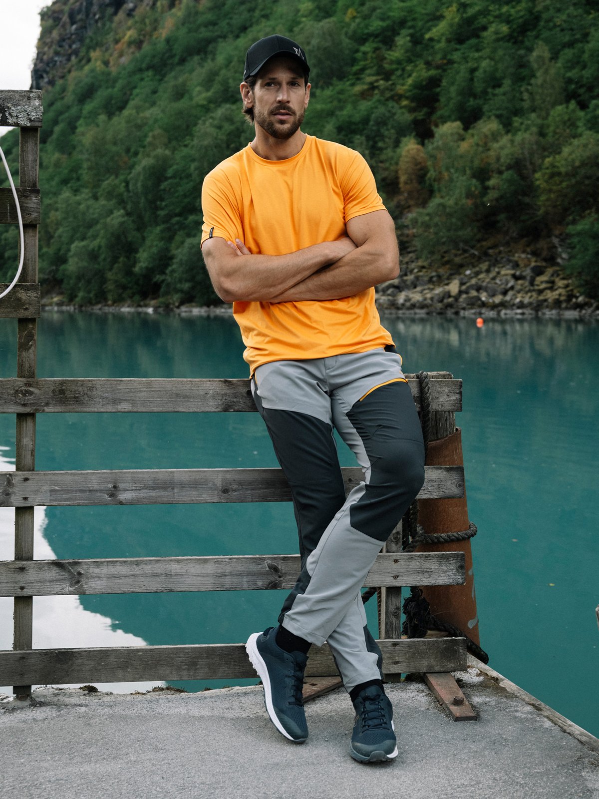 Twentyfour Flåm Light Softshell Bukse Grå