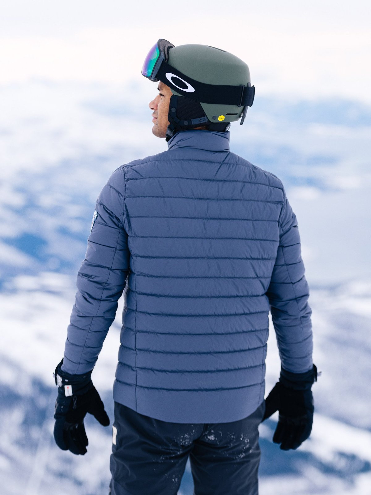 Twentyfour Finse Dunjakke Blekkblå