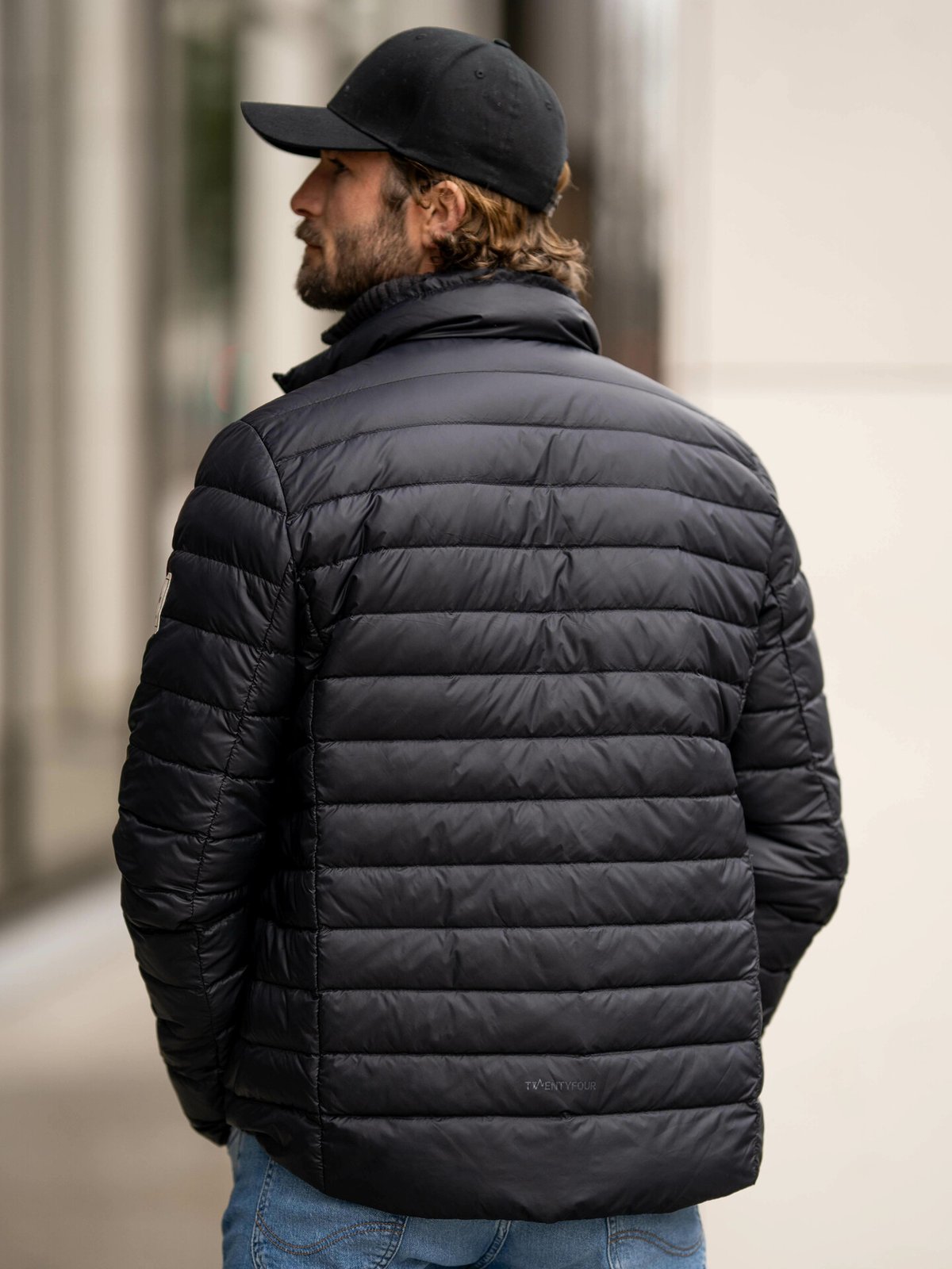 Twentyfour Finse Dunjakke Sort