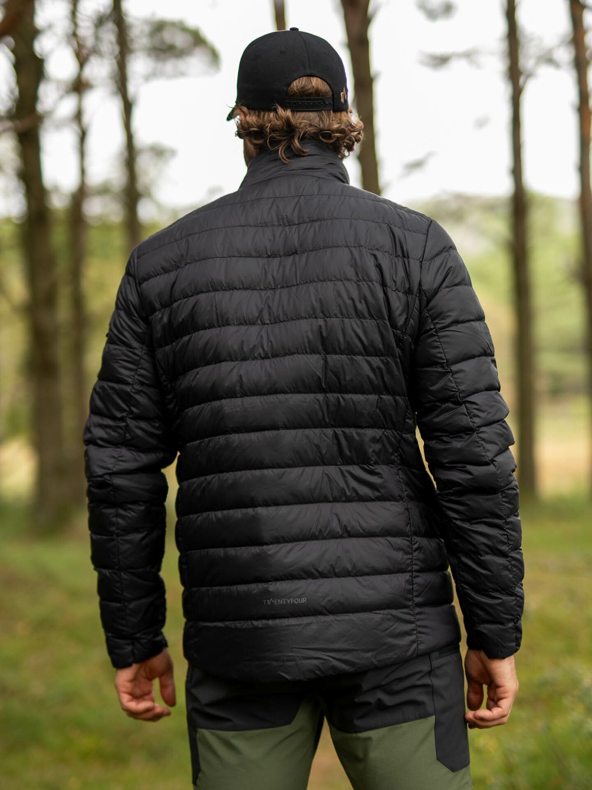 Twentyfour Finse Dunjakke Sort