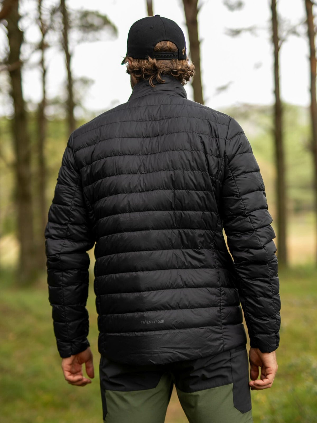 Twentyfour Finse Dunjakke Sort