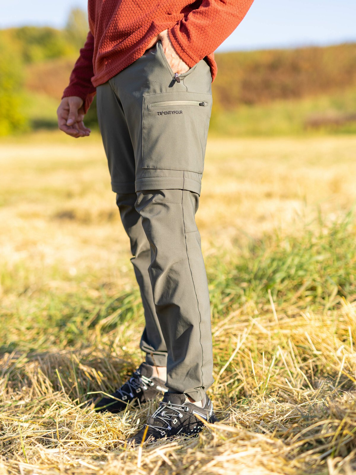 Twentyfour 1222 Multibukse Mørk Oliven