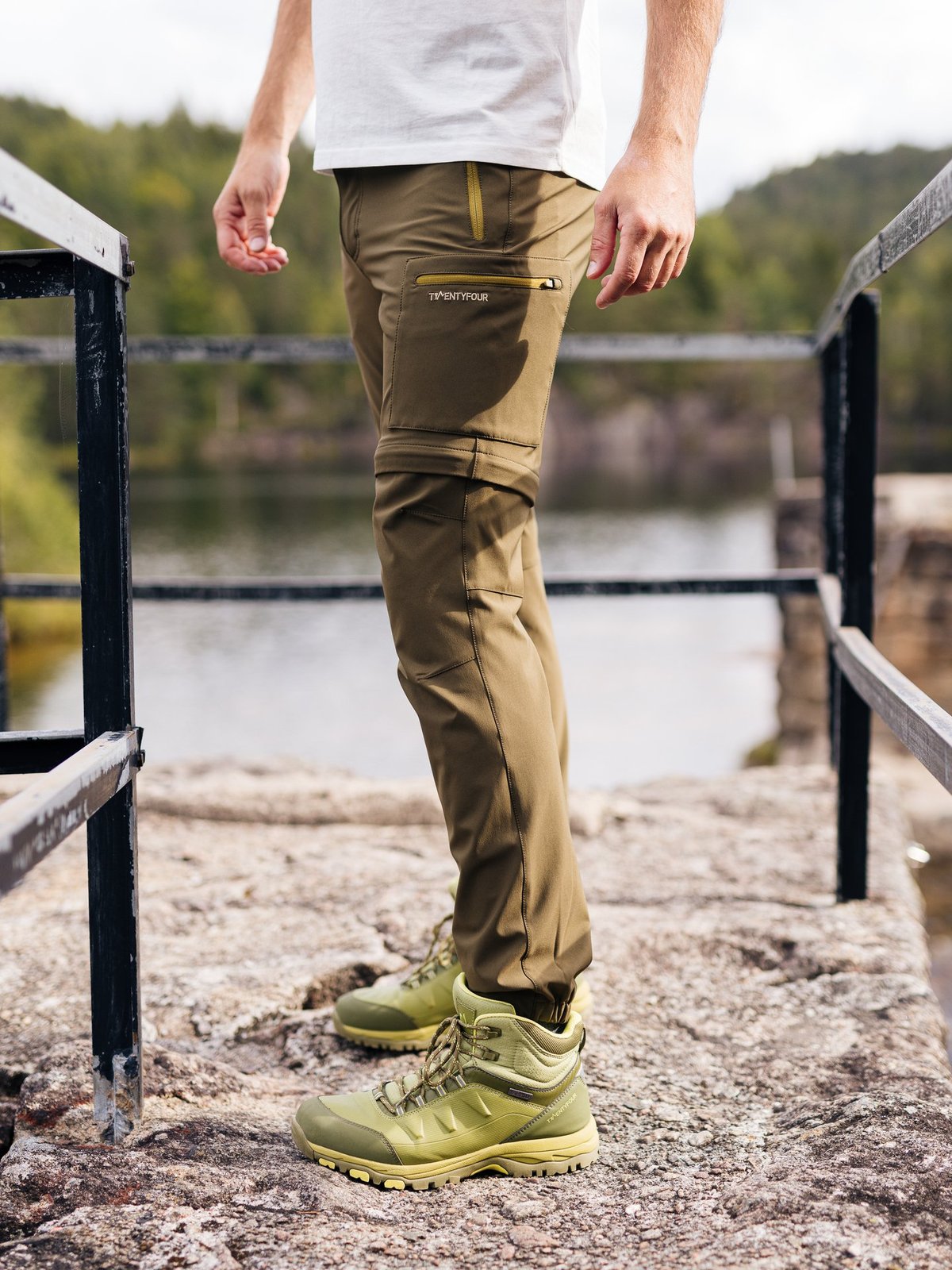 Twentyfour 1222 Multibukse Mørk Oliven