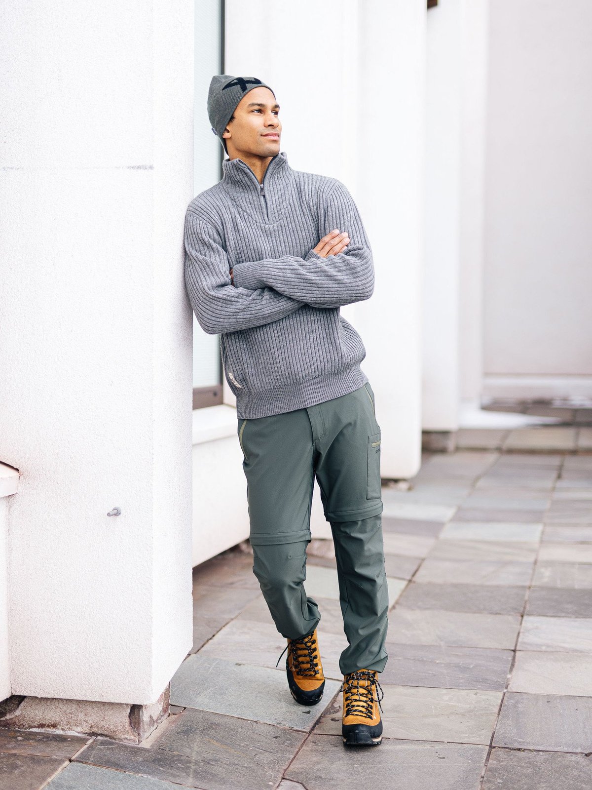 Twentyfour 1222 Multibukse Mørk Timian