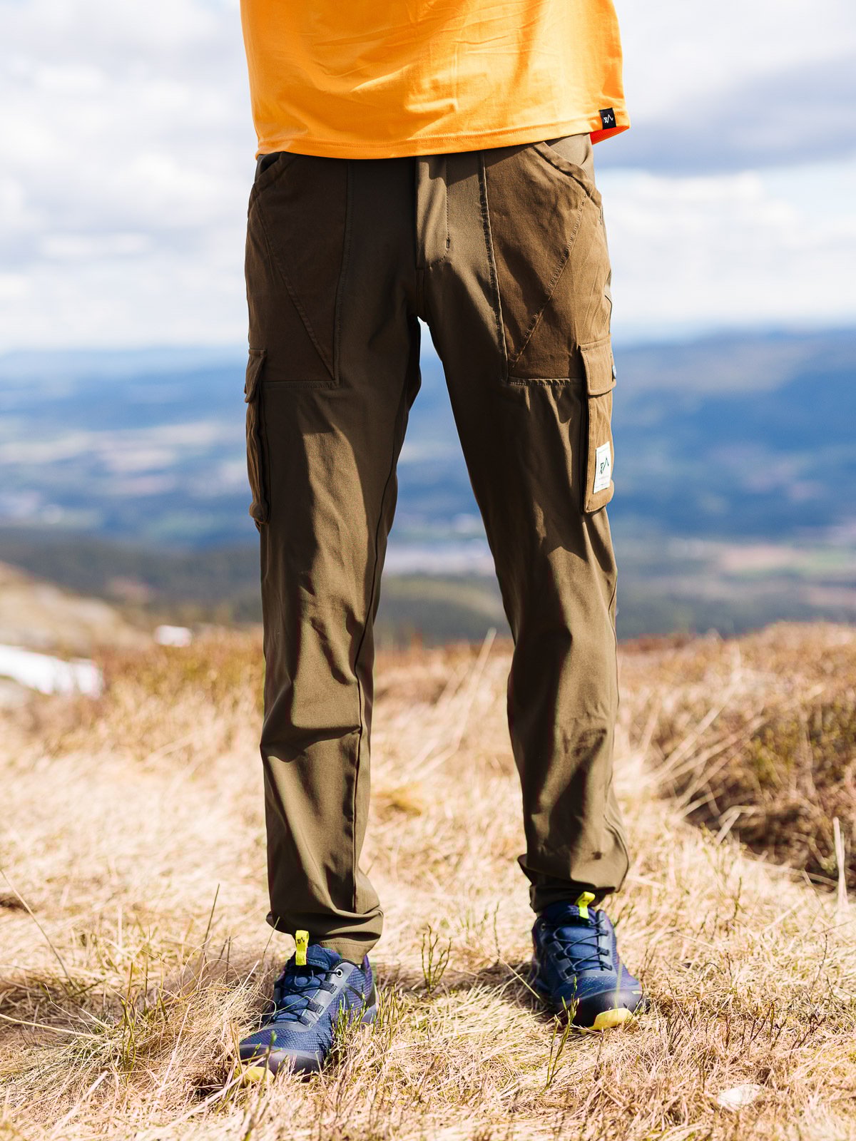 Twentyfour 1222 Light Softshell Bukse Mørk Oliven