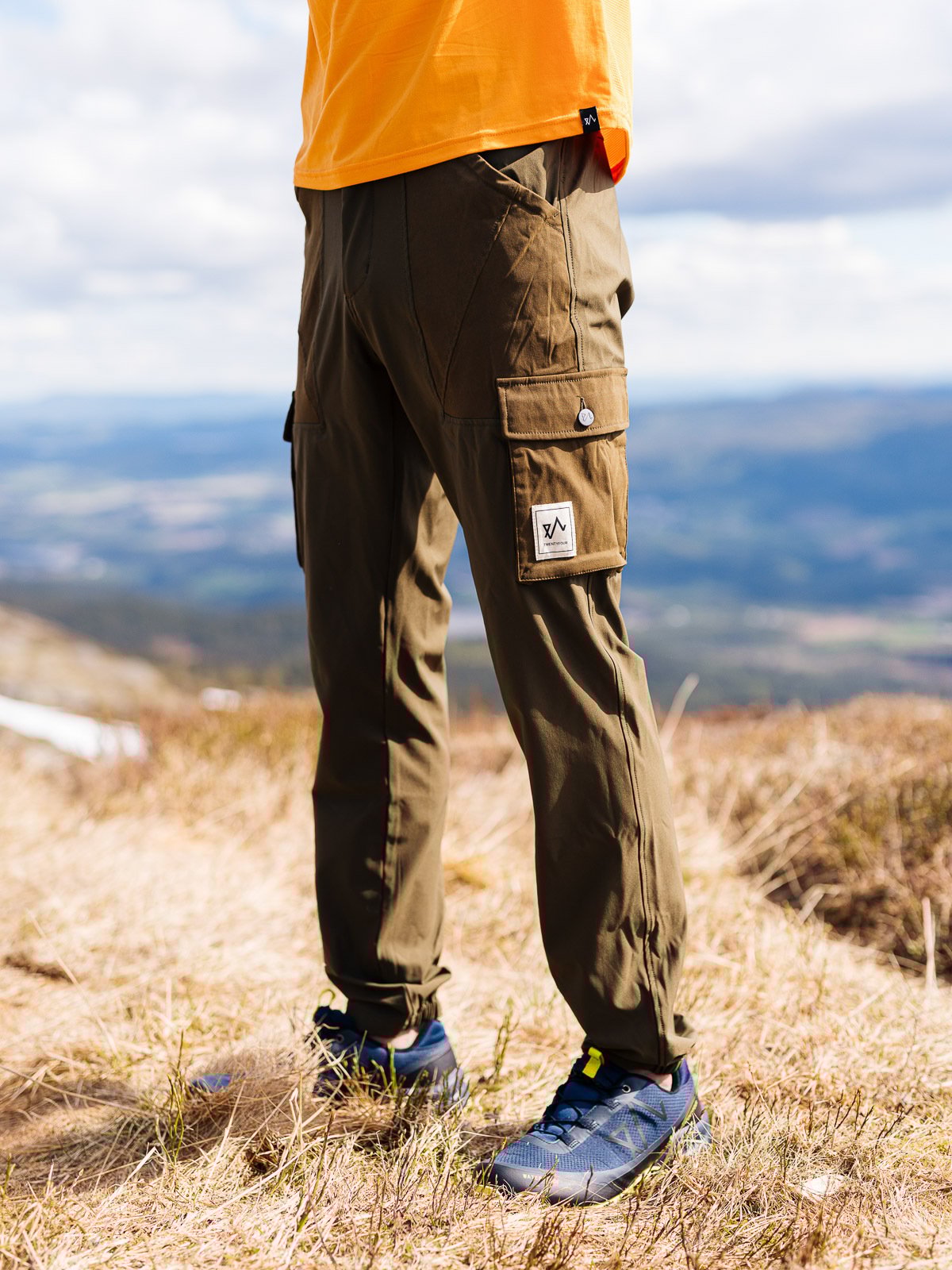 Twentyfour 1222 Light Softshell Bukse Mørk Oliven