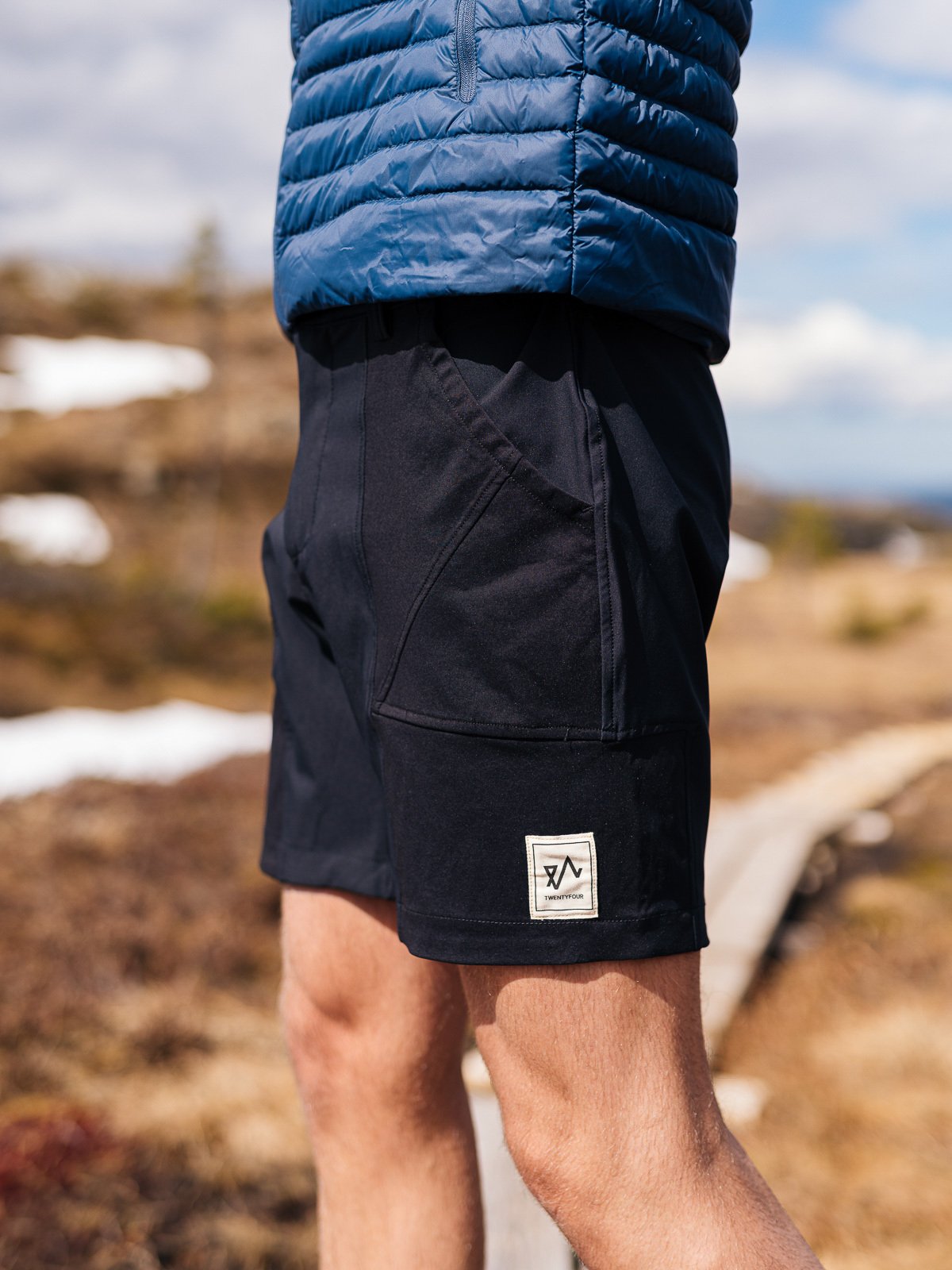 Twentyfour 1222 Light Sofsthell Shorts H Skyggesort