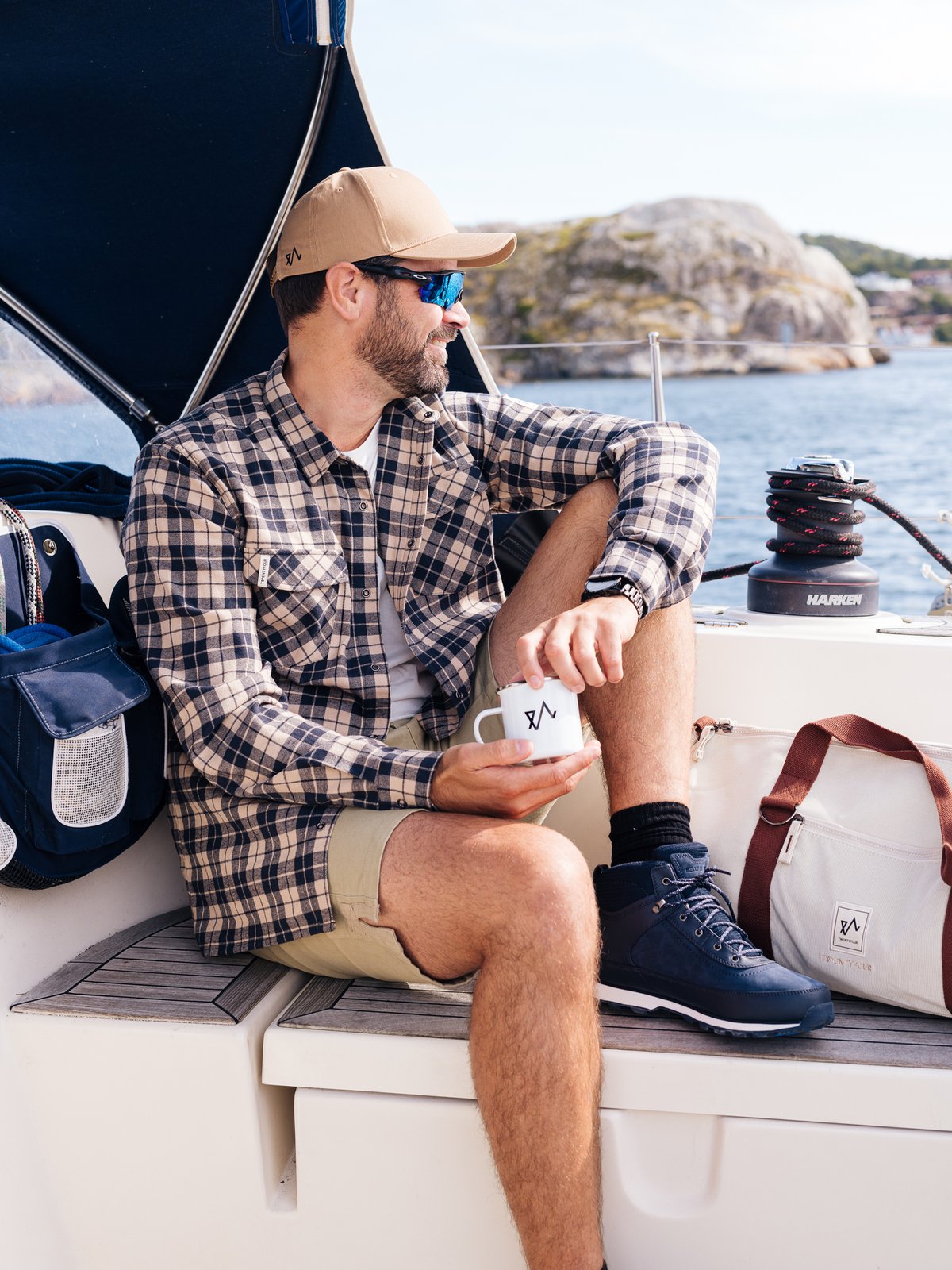 Twentyfour 1222 Hike Skjorte Sand