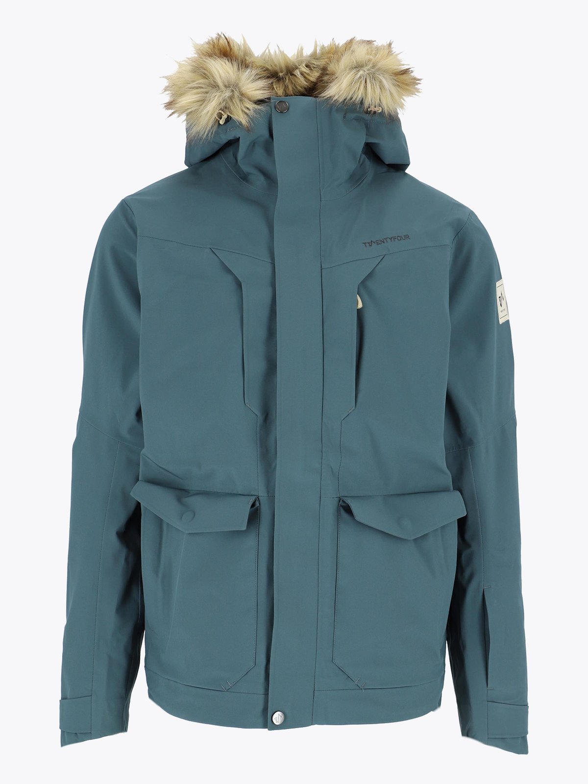 Twentyfour Finse 3-Lags Jakke Storm Blå
