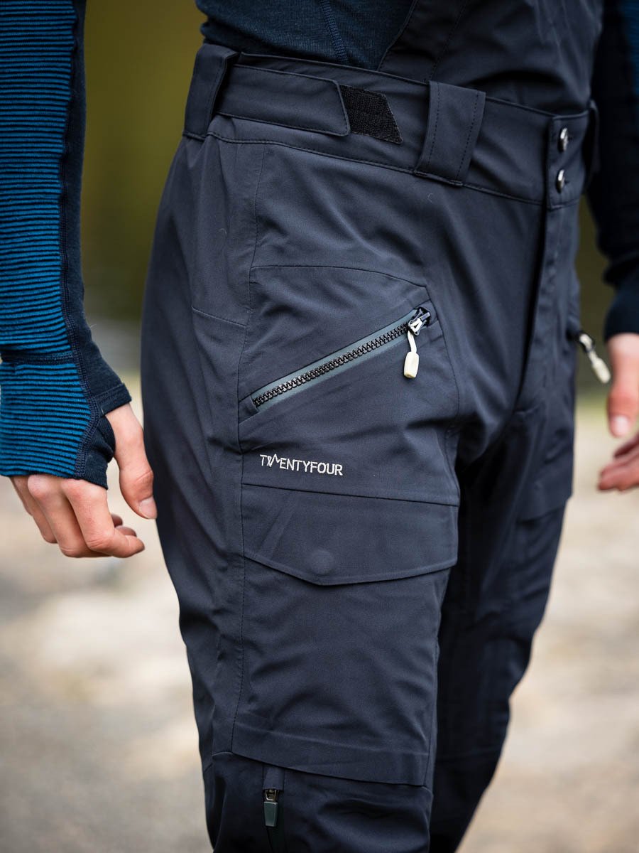 Twentyfour Finse 3-Lags Bukse Skyggesort