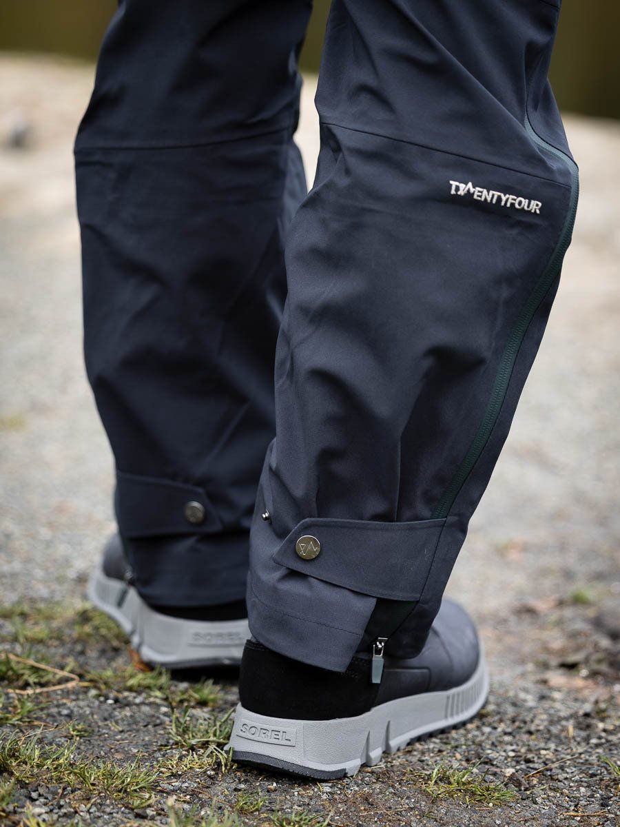 Twentyfour Finse 3-Lags Bukse Skyggesort