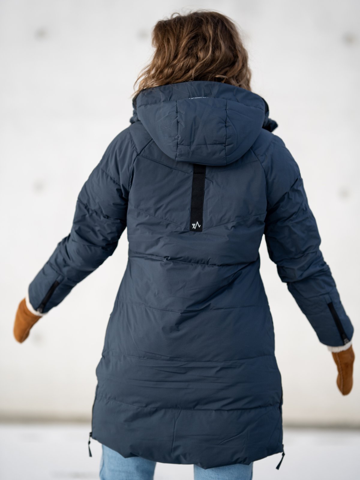 Twentyfour Mellow Lily Dunparkas Blekkblå