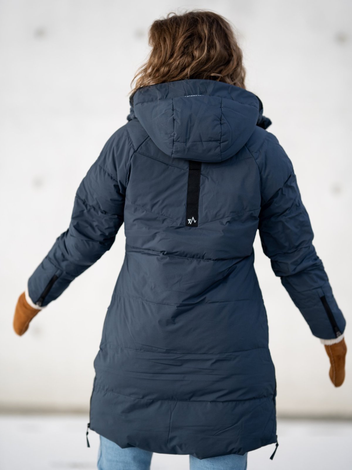 Twentyfour Mellow Lily Dunparkas Blekkblå