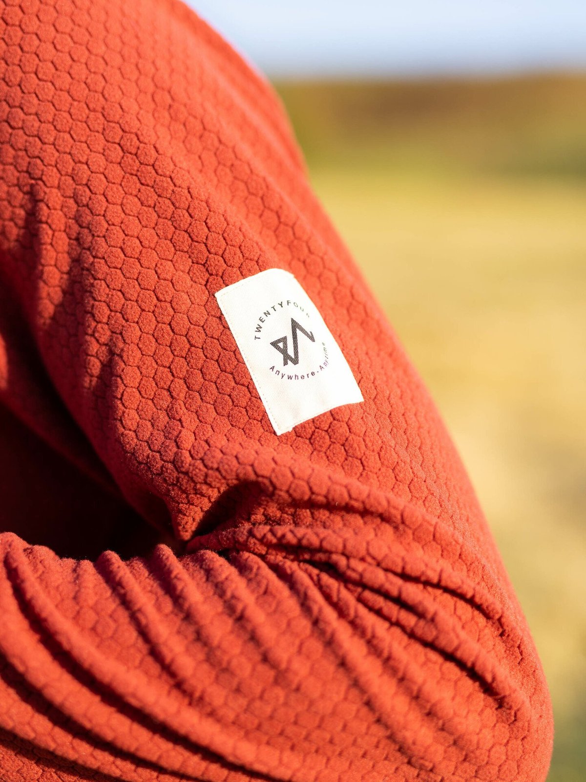 Twentyfour Finse Half Zip Fleece Vinrød