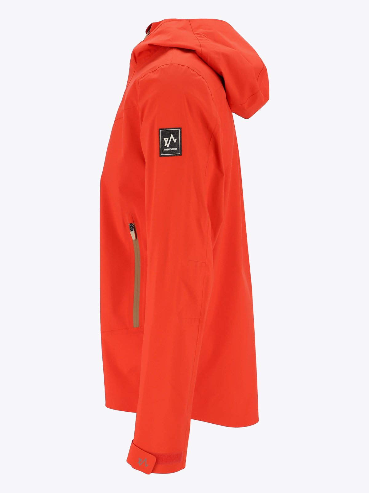 Twentyfour Loen 3-Lags Jakke Tomatrød