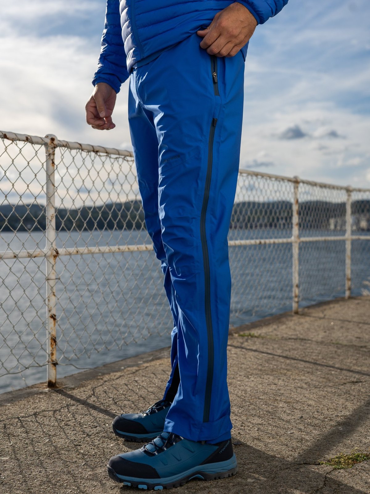 Twentyfour Loen 3-lags bukse Knallblå