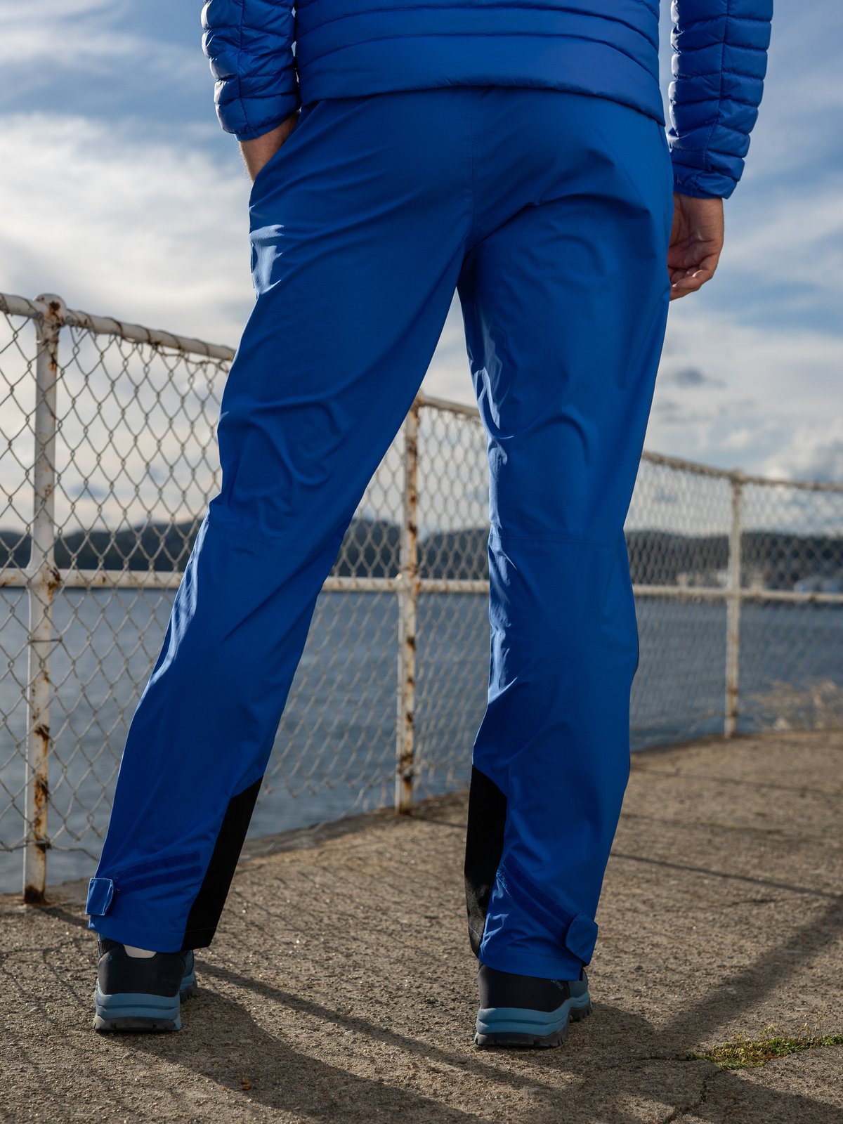 Twentyfour Loen 3-lags bukse Knallblå