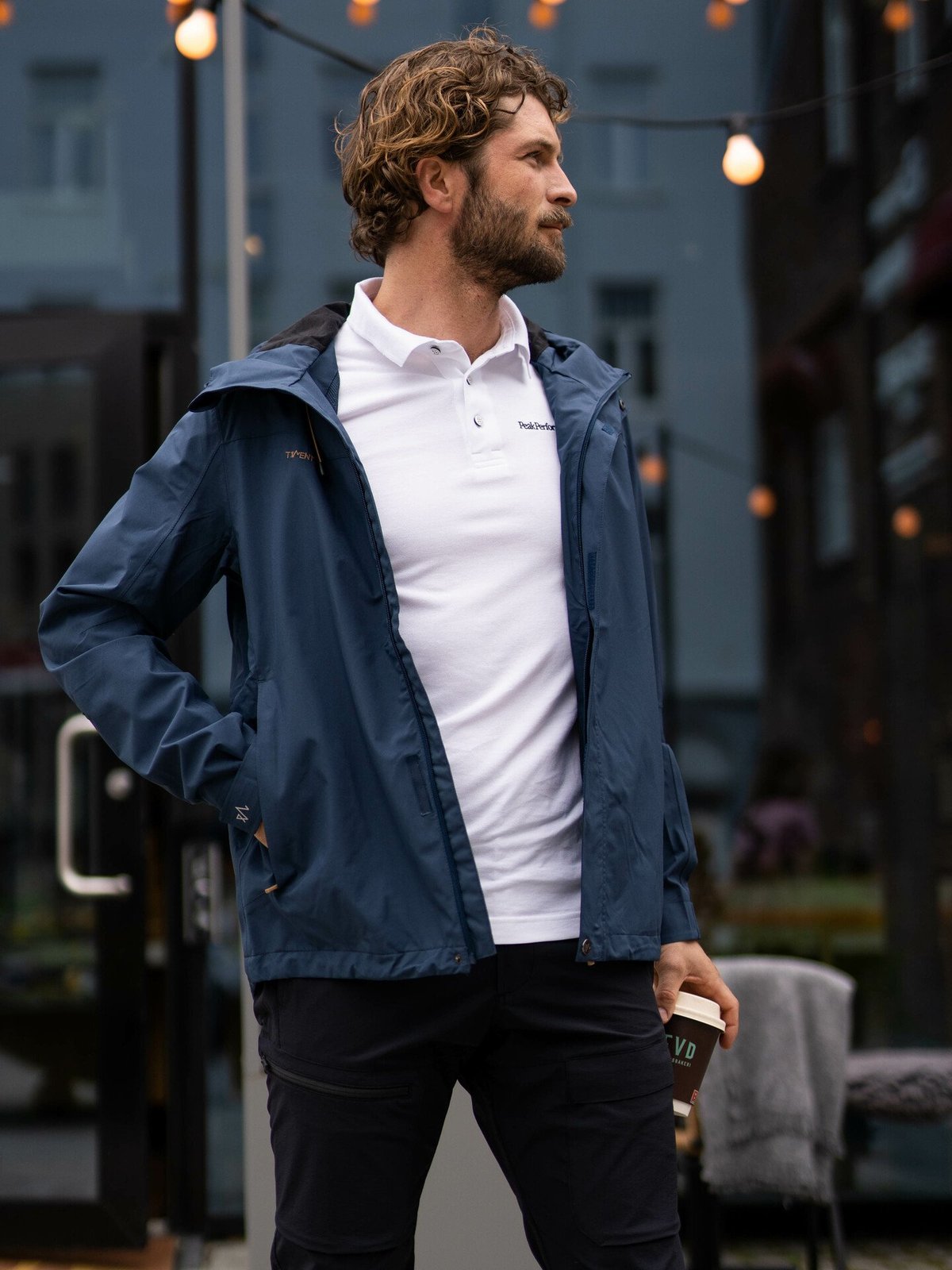 Twentyfour Loen 2-Lags Jakke Marine