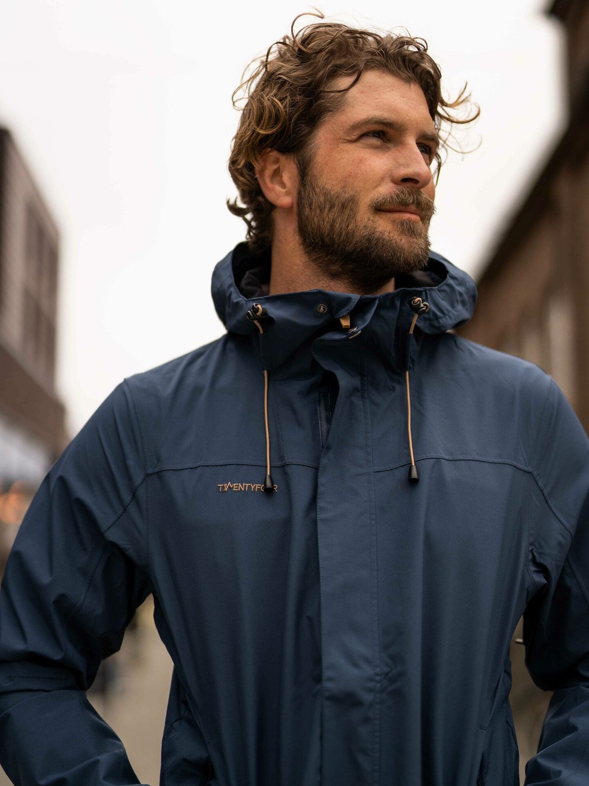 Twentyfour Loen 2-Lags Jakke Marine