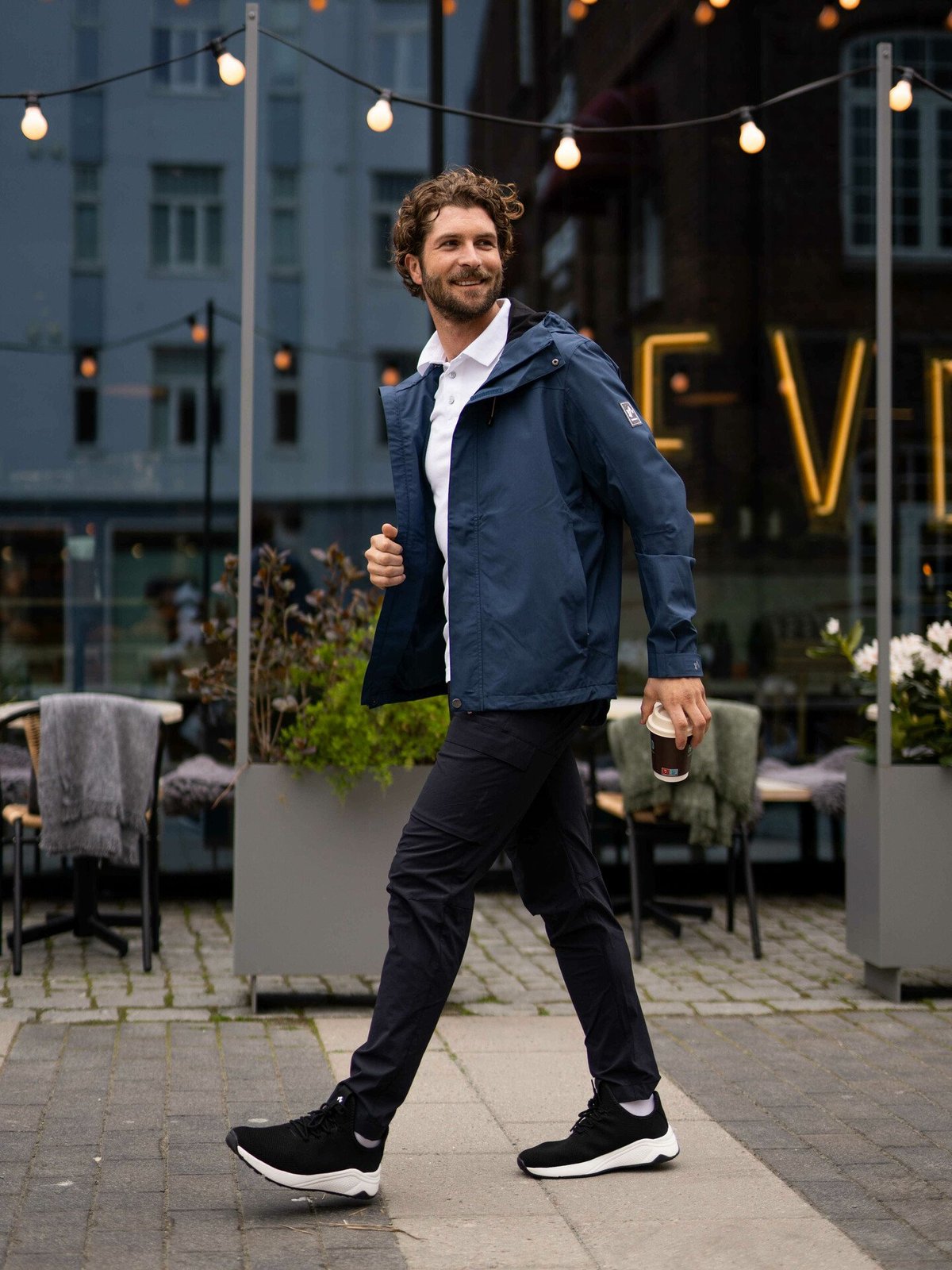 Twentyfour Loen 2-Lags Jakke Marine