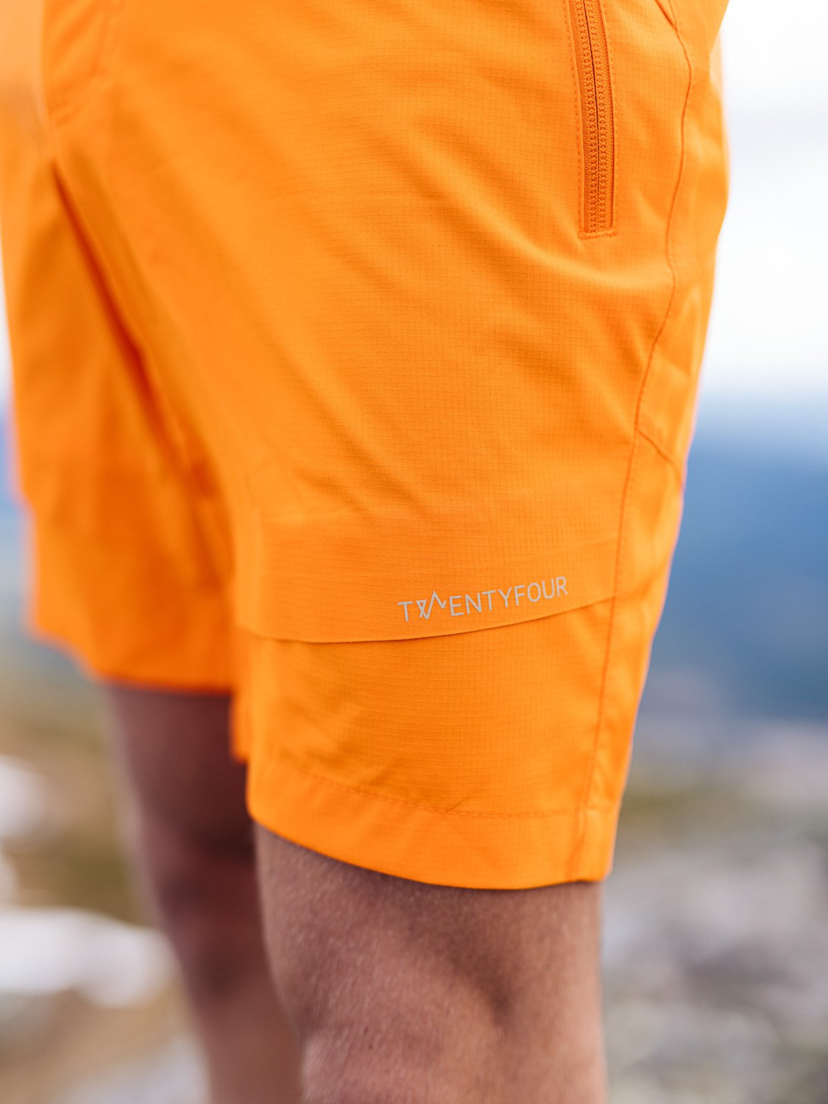 Twentyfour Loen Light Softshell Shorts H Orange