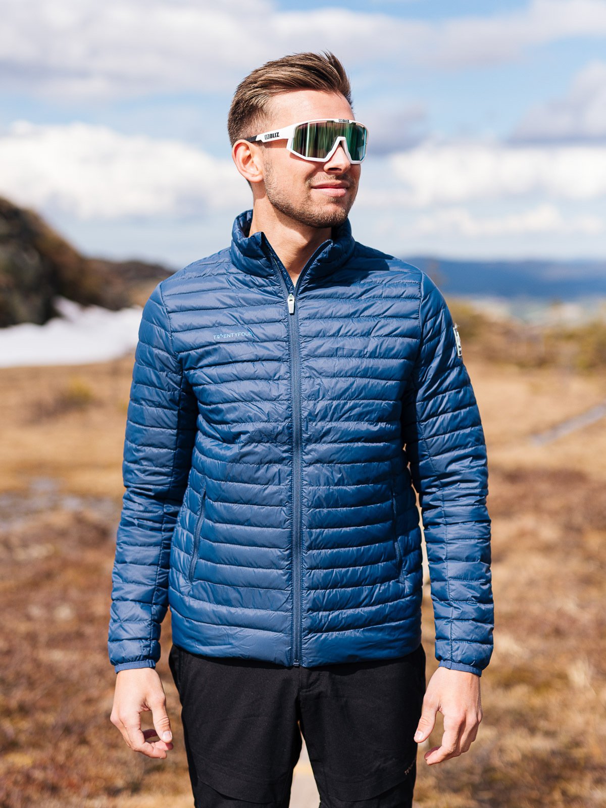 Twentyfour Loen Dunjakke Marine