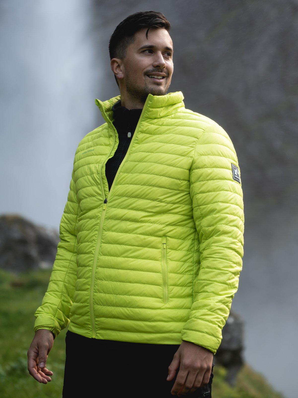 Twentyfour Loen Dunjakke Signalgul