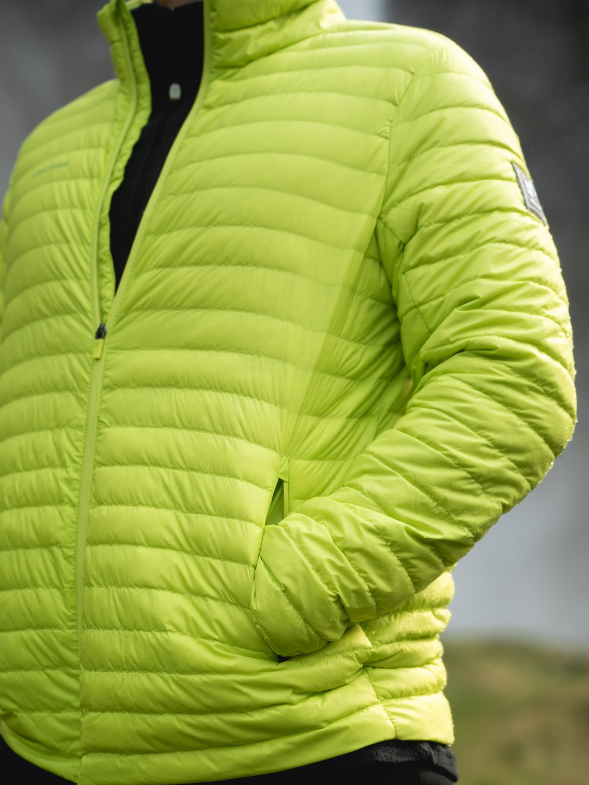 Twentyfour Loen Dunjakke Signalgul