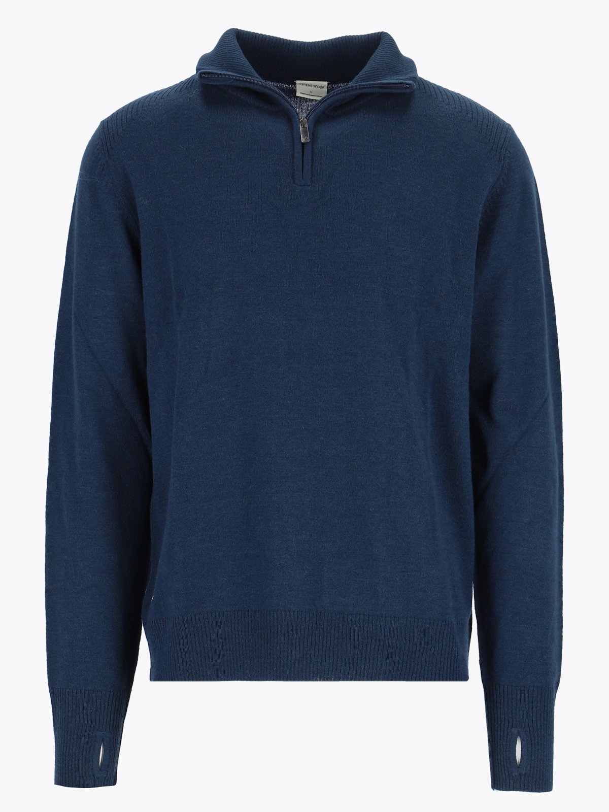 Twentyfour Flåm Half Zip Genser Marine
