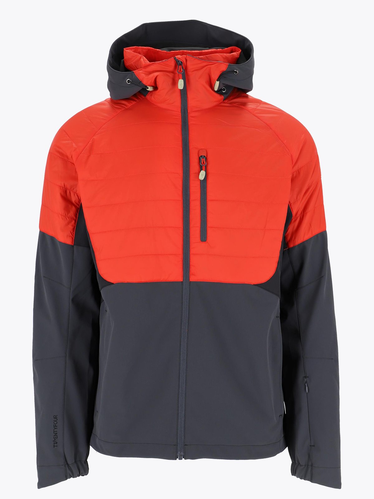 Twentyfour Finse Hybrid Jakke Rød