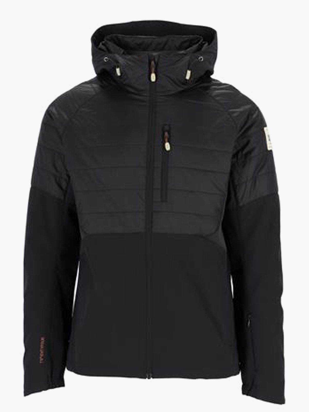 Twentyfour Finse Hybrid Jakke Skyggesort