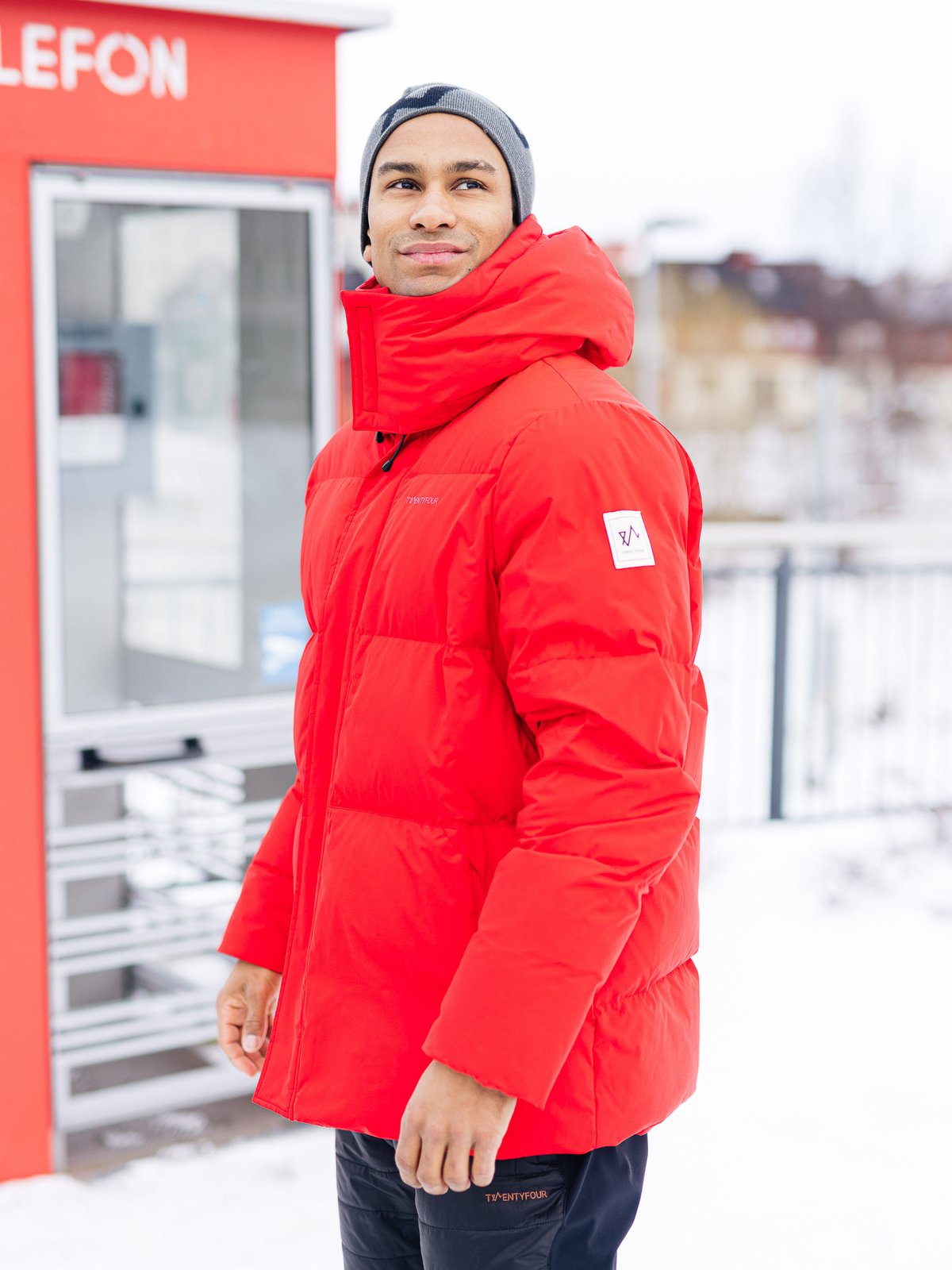 Twentyfour Finse Una Dunjakke Rød
