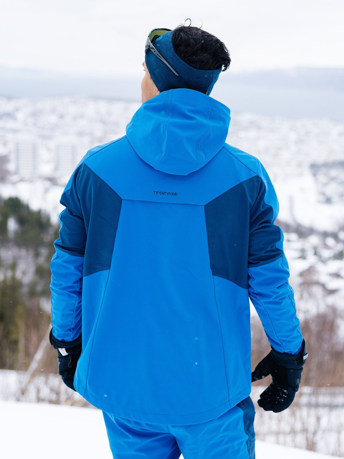 Twentyfour Isbre 2.0 Softshelljakke Blå