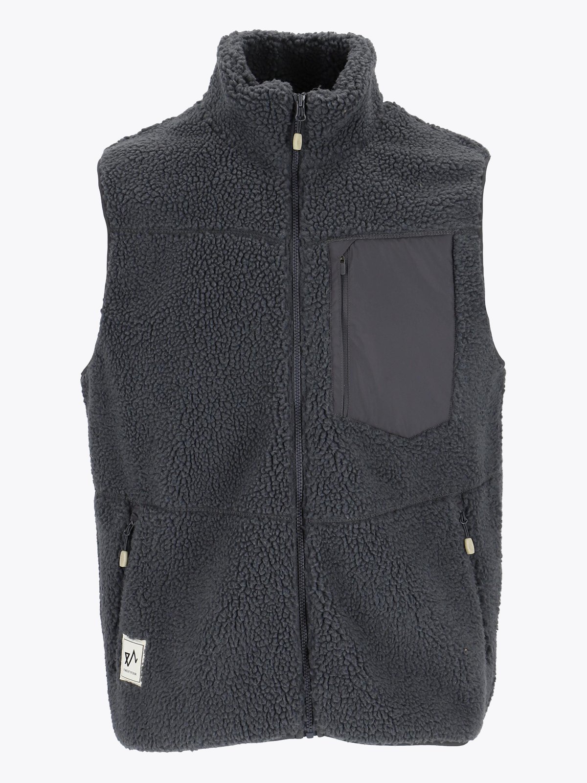 Twentyfour Finse Pile Vest Mørk Marine