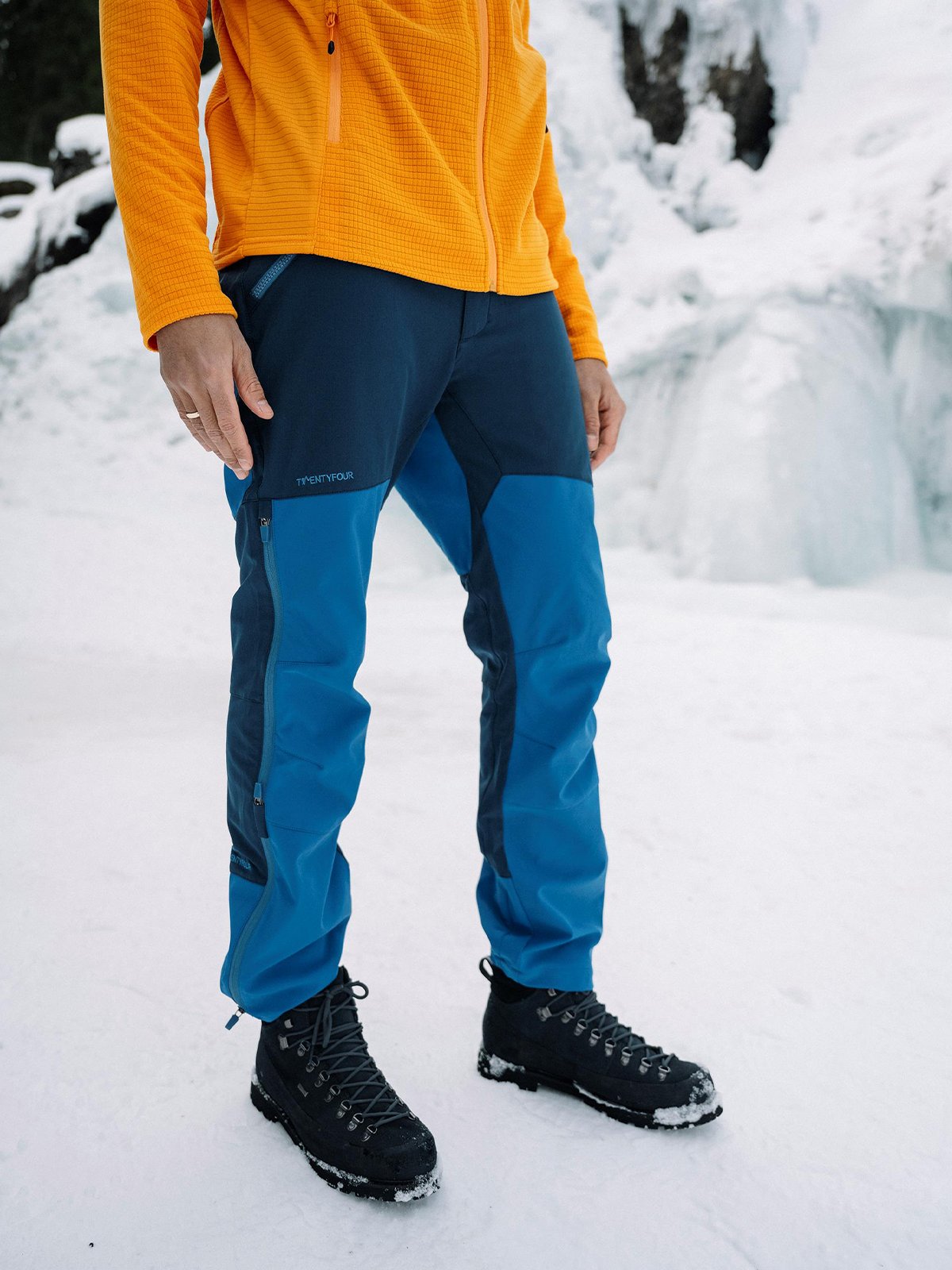 Twentyfour Isbre 2.0 Softshellbukse Blå