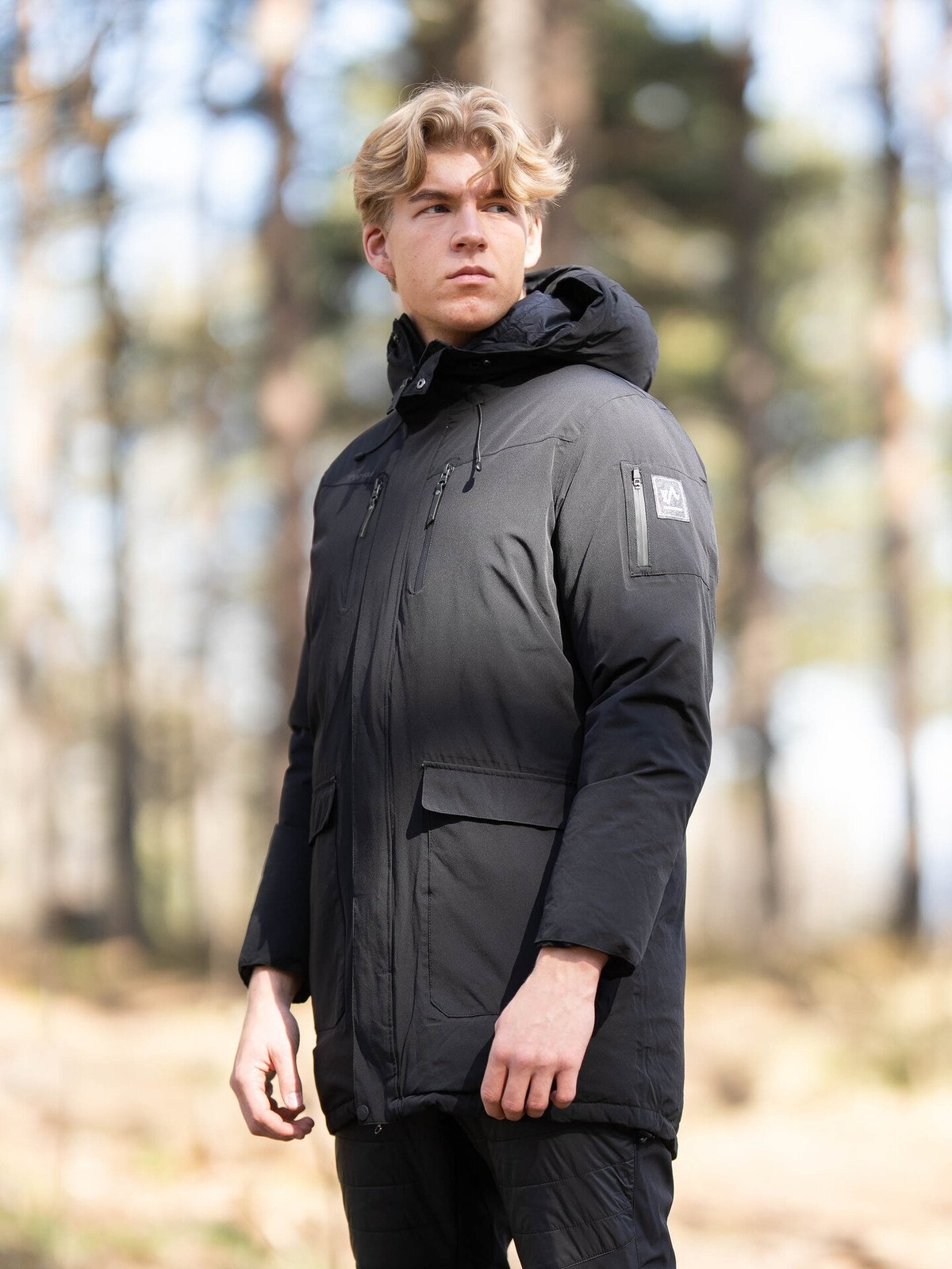 Twentyfour Isbre 2.0 Parkas Sort