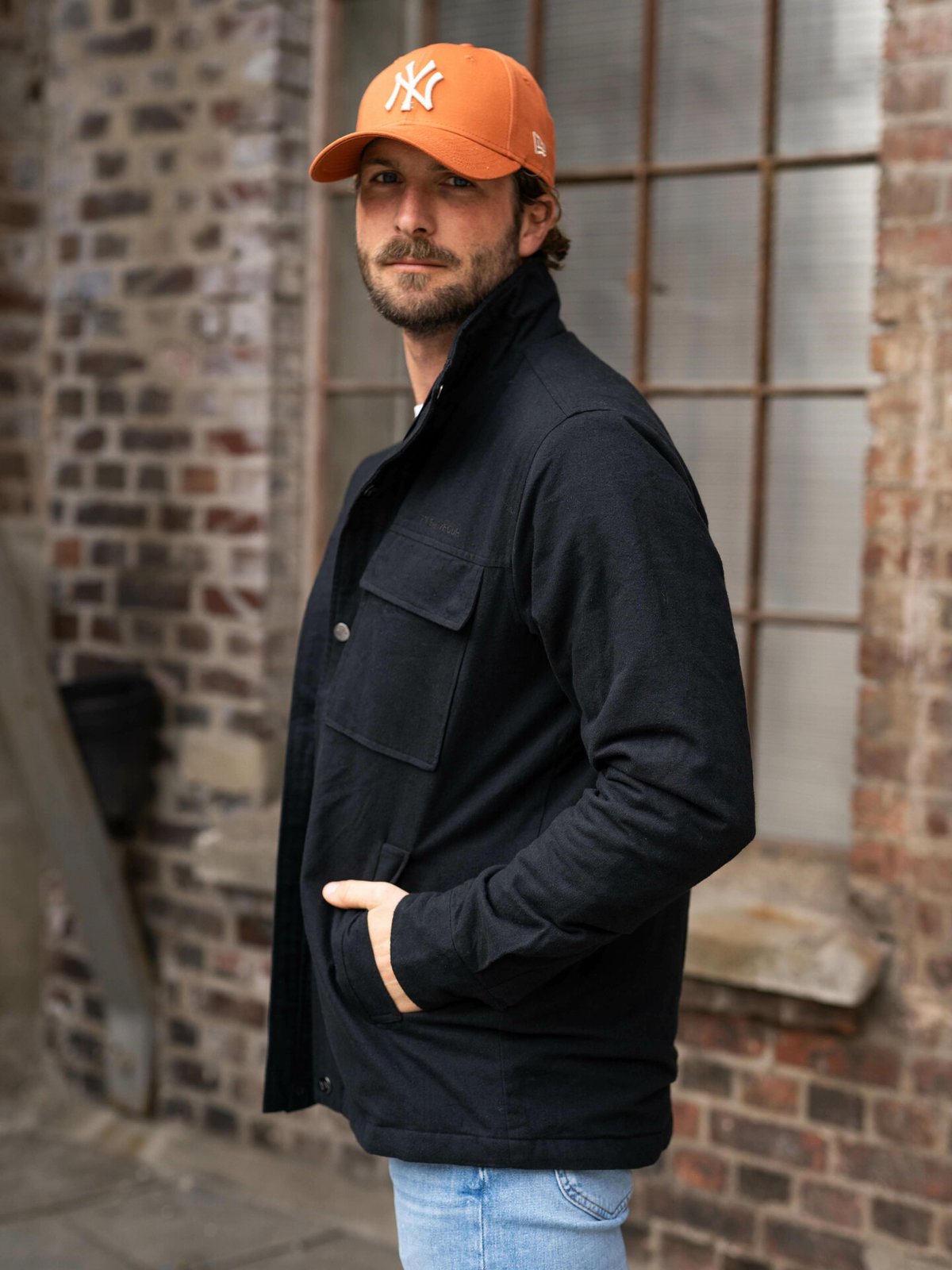 Twentyfour Finse Flannel Jakke Skyggesort