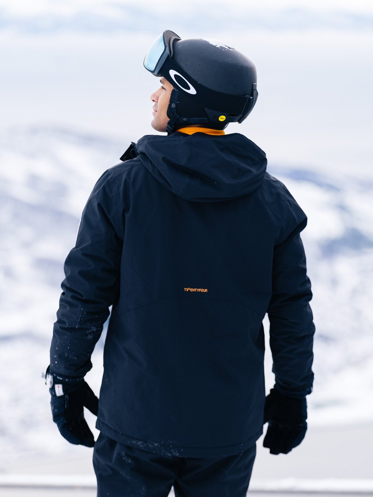 Twentyfour Loen Vattert Jakke Sort