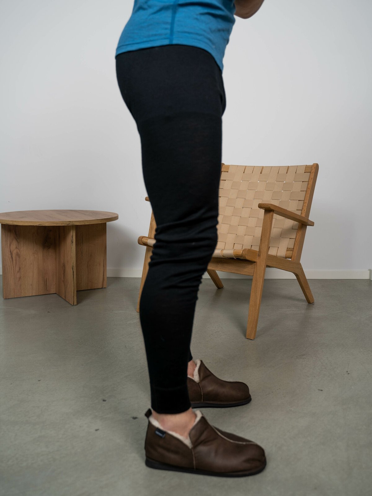 Twentyfour Isbre Merino Ulltights Black