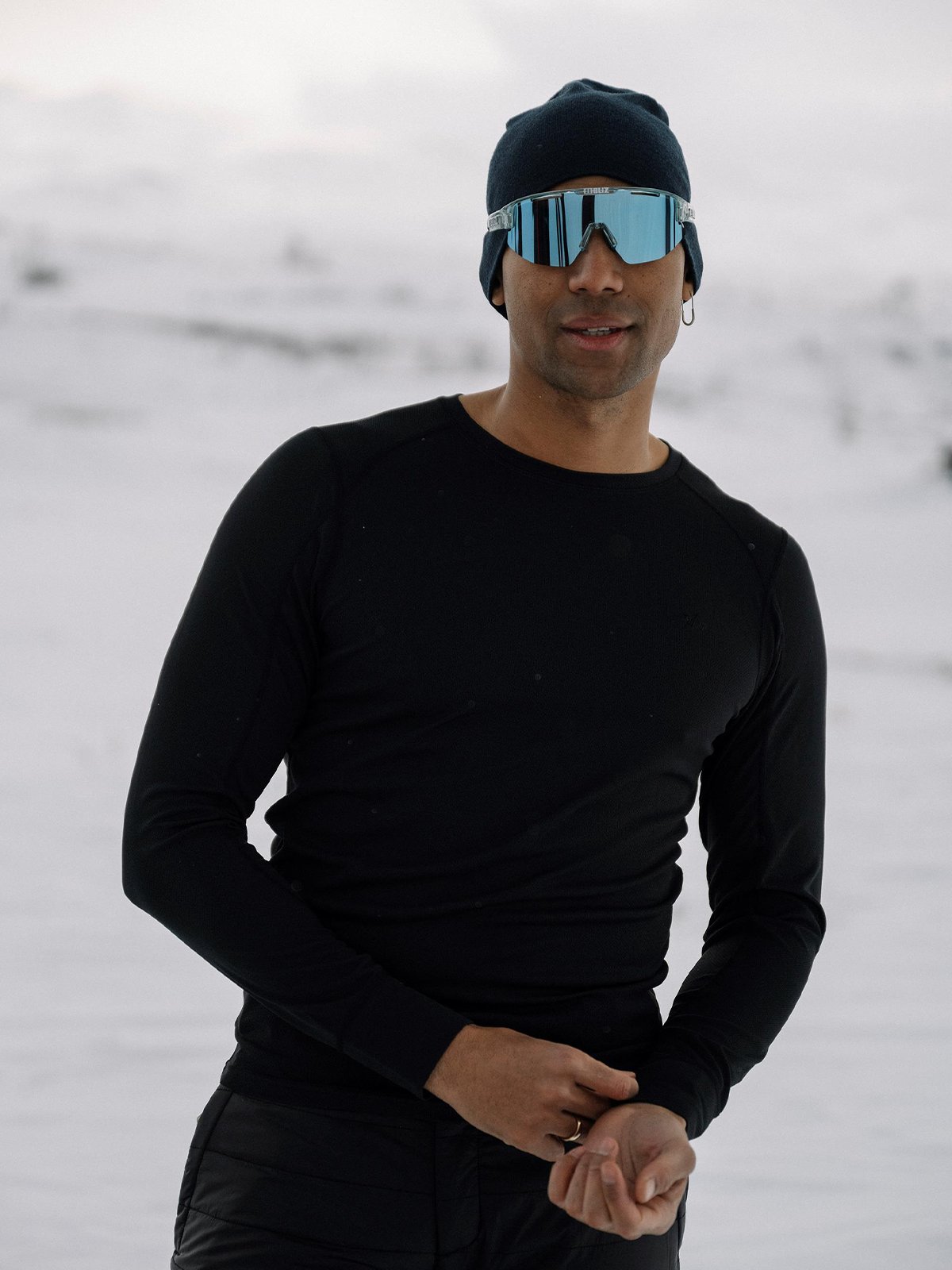 Twentyfour Loen Baselayer Topp Sort