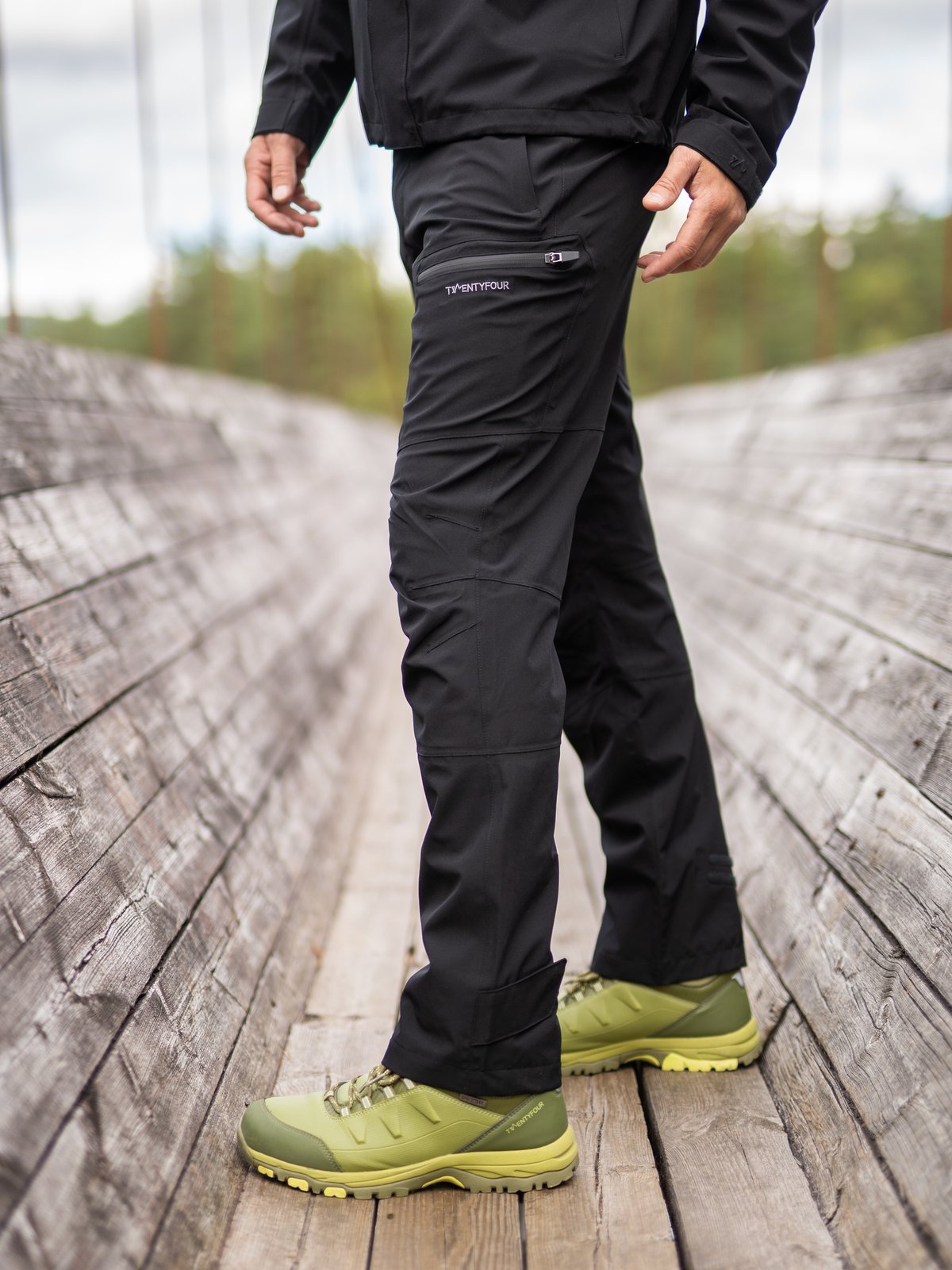 Twentyfour Flåm 2.0 2L Skallbukse Sort