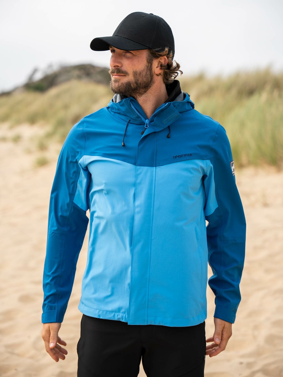 Twentyfour Flåm 2.0 2-Lags Skalljakke Asurblå