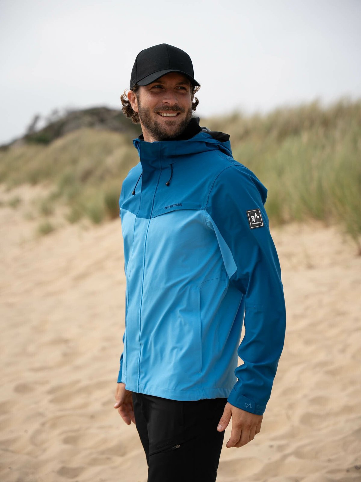 Twentyfour Flåm 2.0 2-Lags Skalljakke Asurblå